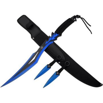 Snake Eye Tactical Ninja-Sword Comes With Throwing Knife